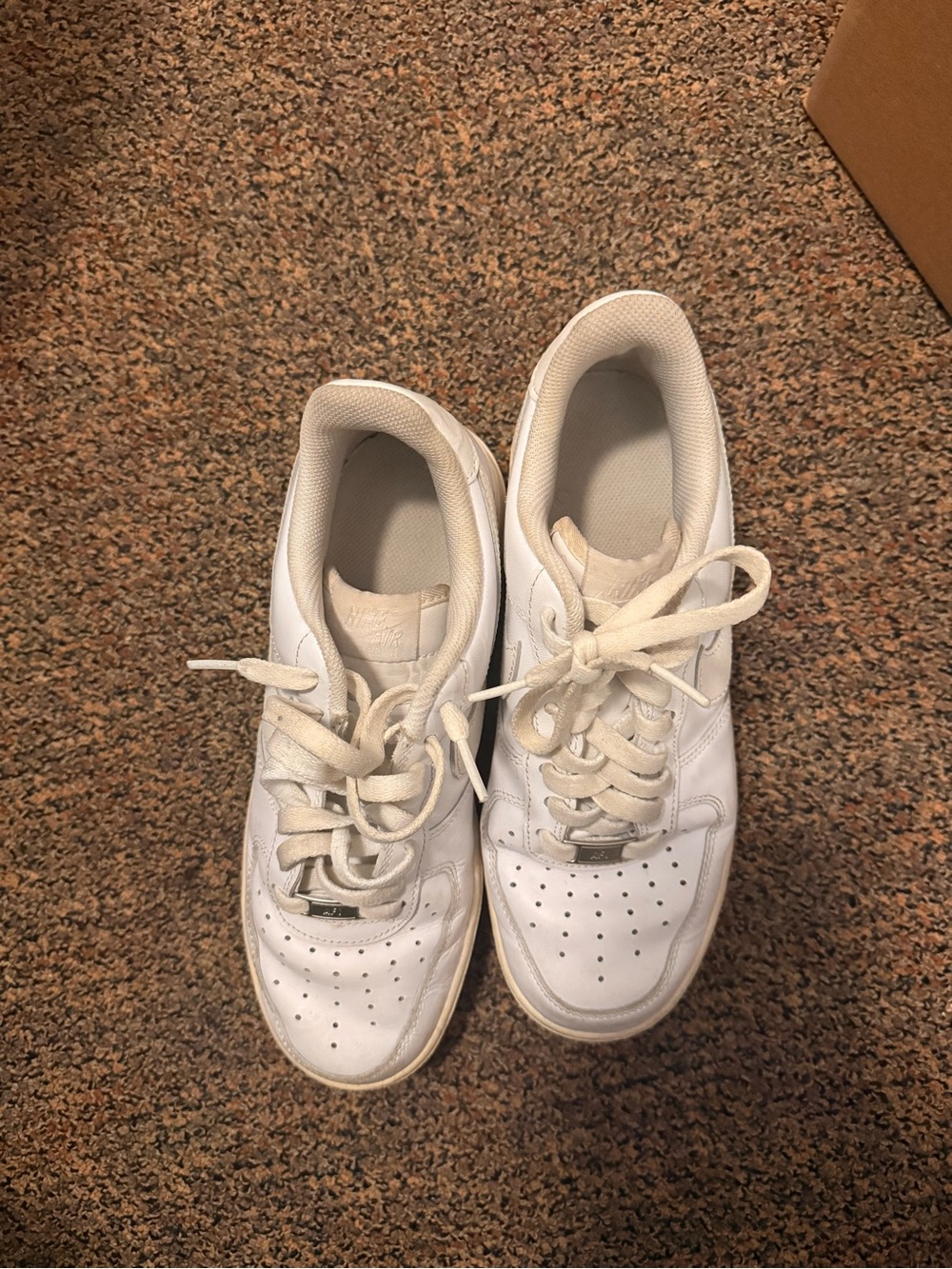 Nike White Air Force 1 Sneakers - Classic Lace-Up Comfort